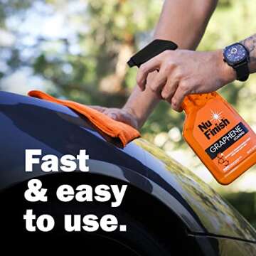 Nu Finish Graphene Coating Spray and Microfiber Towel Kit
