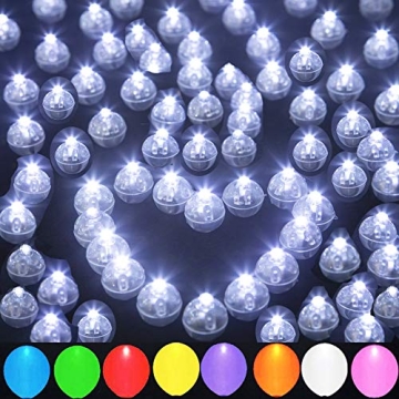 JJGoo 100pcs Mini Waterproof LED Lights for Events