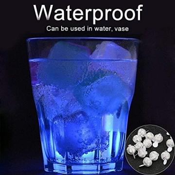 JJGoo 100pcs Mini Waterproof LED Lights for Events