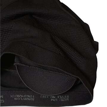 CeesyJuly Womens Padded Booty Booster Butt Lifter Shaper Firm Control Panties Black