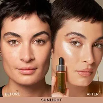 COVER FX Custom Enhancer Drops - Lustrous Gold Highlighter