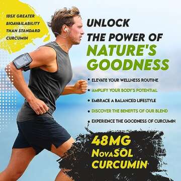 NEOZEN Turmeric Curcumin Sparkling Drink - Healthy Peach Flavor