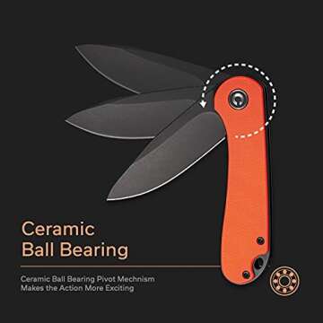 CIVIVI Elementum Folding Pocket Knife for EDC