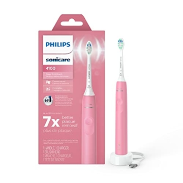 Philips Sonicare 4100 Electric Toothbrush with Smart Features