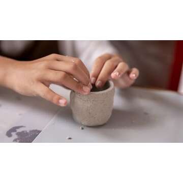 Jovi PatMaché Ready-to-Use Air-Hardening Paper Mache; 1.5 lb, Perfect for Arts and Crafts Projects