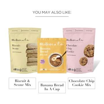 Stellar Eats Pizza Dough Baking Mix, 9.5 oz, 1 Pack - Grain Free, Gluten Free, Dairy Free, Plant Based, Paleo Friendly