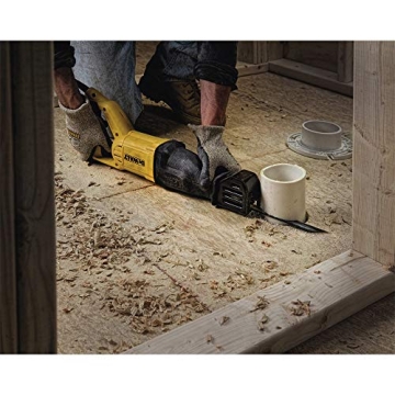 DEWALT Reciprocating Saw, 12 Amp, Powerful and Versatile
