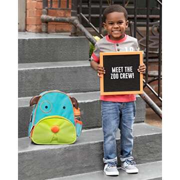 Skip Hop Toddler Backpack, Zoo Preschool Ages 3-4, Dog