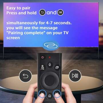 Replacement for Samsung Smart TV Remote,Voice Control Compatible with 2022 BN59-01385A,for Most 2018 to 2022 Smasung Crystal UHD QLED The Frame QLED 4K 8K Smart TVs