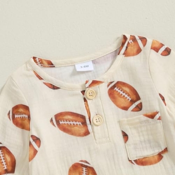 Adorable Filgriox Baby Football Outfit for Infants 0-18 Months