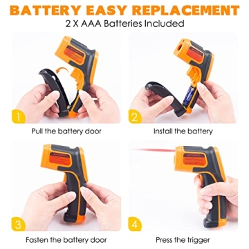Digital Infrared Thermometer for Industrial Use and Beyond