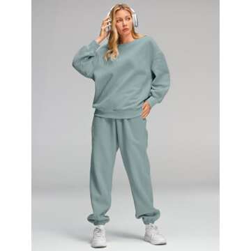 AUTOMET Sweatsuits for Women Set 2 Piece Outfits Oversized Sweatshirt Fall Outfits 2024 Lounge Sets ...