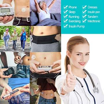 Comfortable Insulin Pump Belt for Secure Diabetes Management