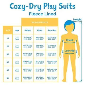 JAN & JUL Rain Suit for Baby Girls and Boys, Waterproof Coverall (Cozy-Dry: Yellow, Size: 2 Years)