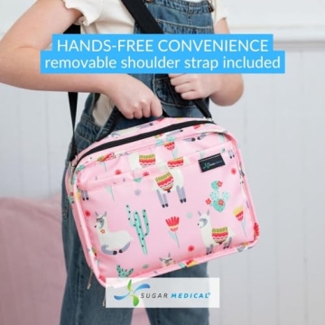 Sugar Medical Diabetes Travel Bag for Insulated Care Supplies