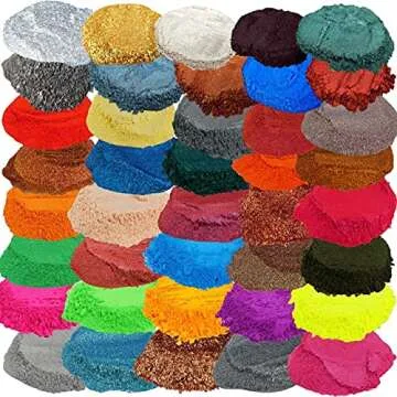 PolyColor Mica Powder - Metallic Dye for Crafts and More
