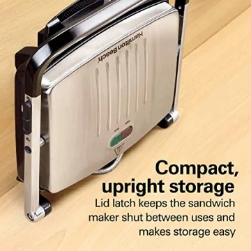 Hamilton Beach Panini Press for Delicious Sandwiches at Home