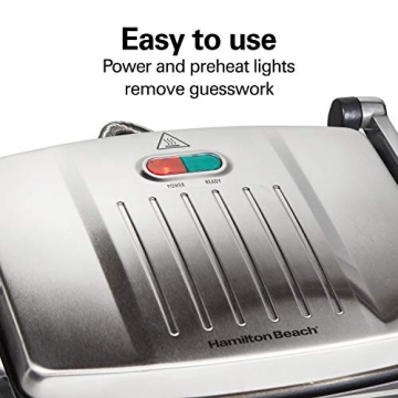 Hamilton Beach Panini Press for Delicious Sandwiches at Home