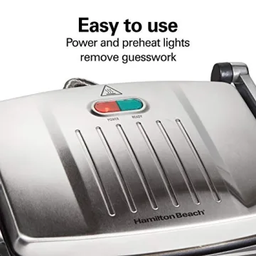 Hamilton Beach Panini Press for Delicious Sandwiches at Home