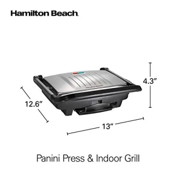 Hamilton Beach Panini Press for Delicious Sandwiches at Home