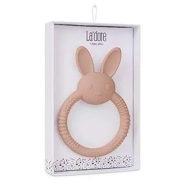 Cute Silicone Baby Bunny Teething Toy - Essential Relief for Infants