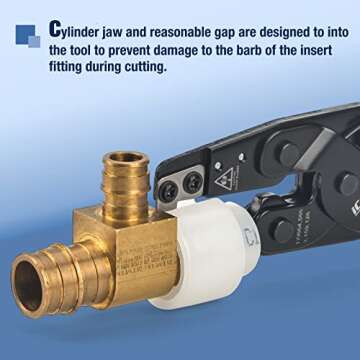 iCrimp PEX Expansion Rings Removal Tool for 1/2,5/8,3/4 &1 in. F1960 expand system
