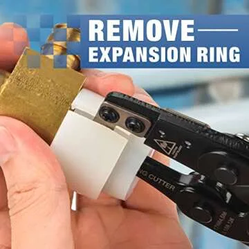 iCrimp PEX Expansion Rings Removal Tool for 1/2,5/8,3/4 &1 in. F1960 expand system