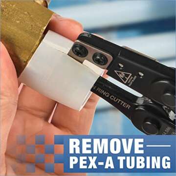 iCrimp PEX Expansion Rings Removal Tool for 1/2,5/8,3/4 &1 in. F1960 expand system