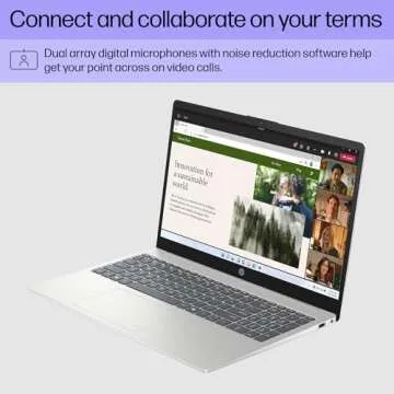 HP 15.6" Laptop with Touchscreen, AMD Ryzen 5, 512GB SSD