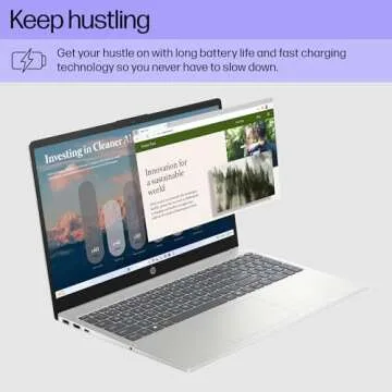 HP 15.6" Laptop with Touchscreen, AMD Ryzen 5, 512GB SSD