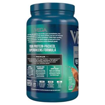 Vega Protein & Greens Powder, Chocolate, 28.7 Ounce