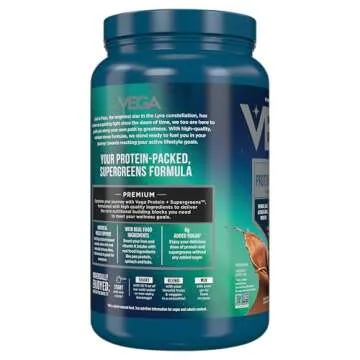 Vega Protein & Greens Powder, Chocolate, 28.7 Ounce