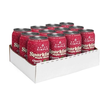 Sparkling Cherry Cola Maple Water - Natural Hydration Drink