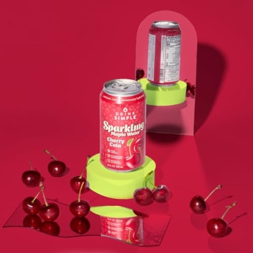 Sparkling Cherry Cola Maple Water - Natural Hydration Drink