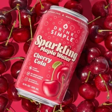 Sparkling Cherry Cola Maple Water - Natural Hydration Drink