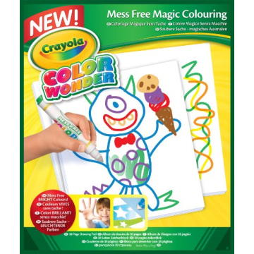 Crayola Color Wonder Mess Free Coloring Pad with 30 Pages