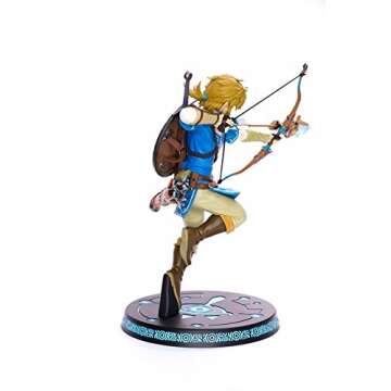 BANPRESTO First4Figures ZELT0107 Link (Legend of Zelda: Breath of The Wild) Collectable Figurine, 60...