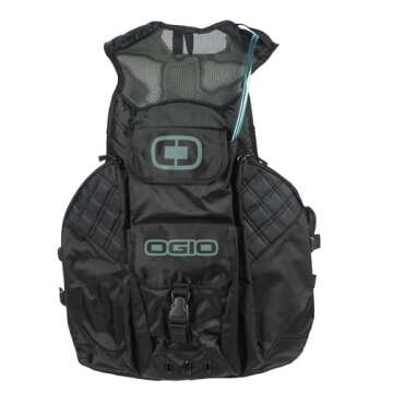 OGIO Unisex Adult Motorcycle Stealth Black Utility Flight Vest for All Adventures