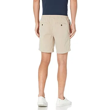 Amazon Essentials Slim-Fit 7" Pull-on Comfort Shorts for Men