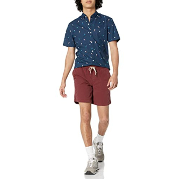 Amazon Essentials Slim-Fit 7" Pull-on Comfort Shorts for Men