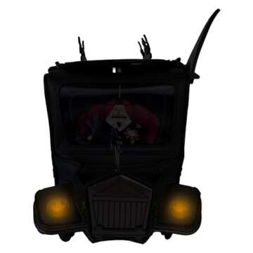 The Nightmare Before Christmas Mayor-Mobile Figural Light Up Lenticular Crossbody Bag