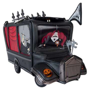 The Nightmare Before Christmas Mayor-Mobile Figural Light Up Lenticular Crossbody Bag