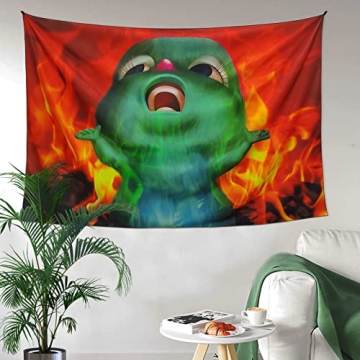UvSicsVe Funny Meme Tapestry for Vibrant Home Decor