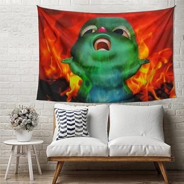 UvSicsVe Funny Meme Tapestry for Vibrant Home Decor