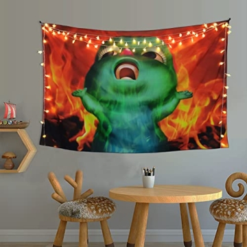 UvSicsVe Funny Meme Tapestry for Vibrant Home Decor