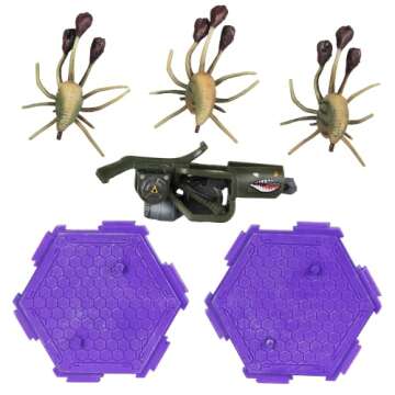 HALO 4" “World of HALO” Two Figure Pack – Master Chief vs. Flood Tank Form & Infection Forms