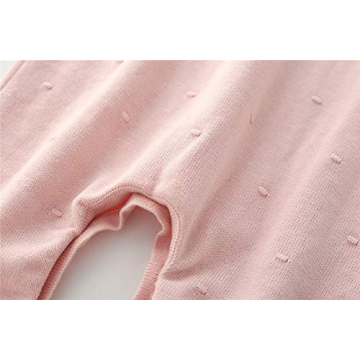 Auro Mesa Infant Baby Girls Knit Sweater Romper Princess Ruffles Collar Outfits Jumper Longsleeve Thick One Piece Clothes