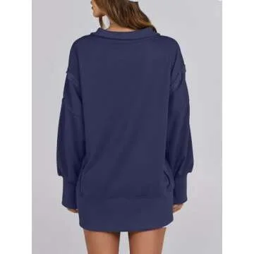 ANRABESS Women's Oversized Sweatshirt for Fall Fashion