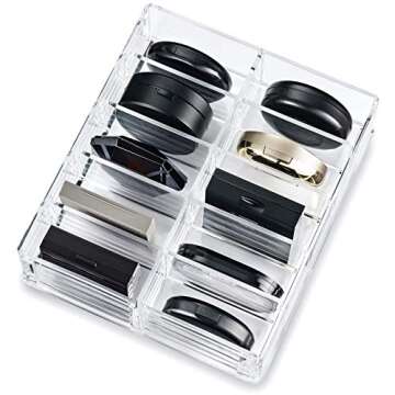 byAlegory Acrylic (Bronzer, Highlighter, Powder, Blush) Compact Organizer Designed For Larger Compac...