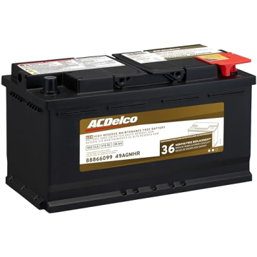 ACDelco Gold 49AGMHR Battery with 36 Month Warranty
